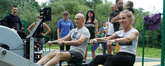 В Калининграде выбрали лучшую фитнес-пару