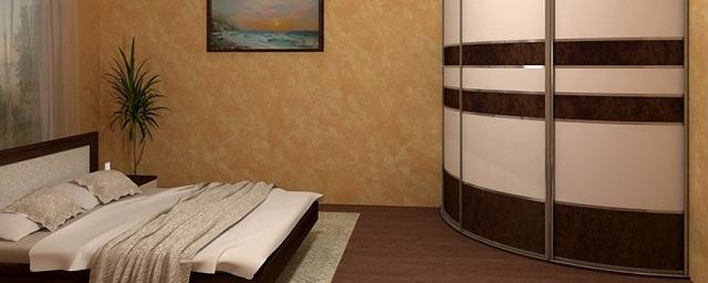 Шкаф-купе в дизайне интерьера спальни