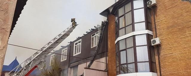 В Дагестане произошел пожар в ресторане «Пещера»