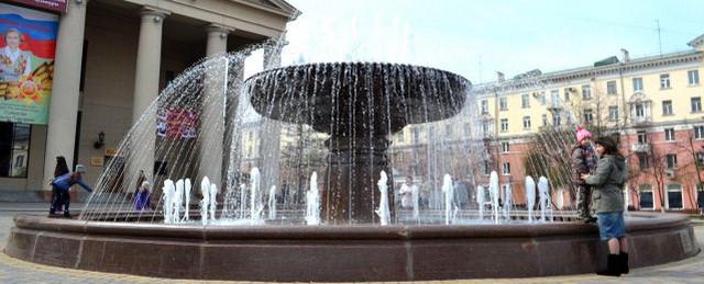 В Кемерове городские фонтаны запустят к 1 мая