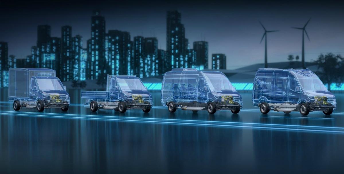 Mercedes-Benz выпустит новую электрическую универсальную платформу