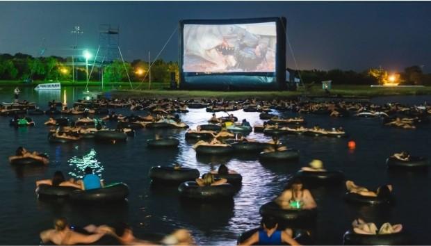 В Казани на озере Нижний Кабан 12 июня откроют кинотеатр на воде