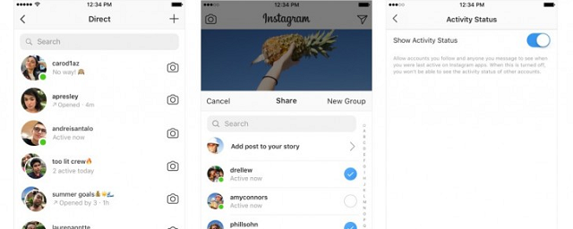 Instagram оснастили функцией показа друзей в режиме онлайн