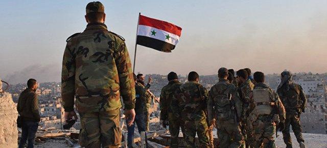 Более 1,8 тысячи боевиков сдали сирийской армии город под Дамаском