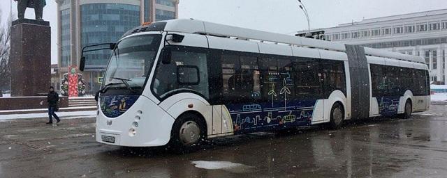 В Тамбове протестировали электробус белорусского производства