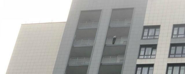 Петербургские спасатели сняли мужчину с балкона 17-го этажа