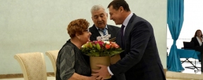 В Иркутске отпраздновали 50-летний юбилей совместной жизни, супругов поздравили власти региона