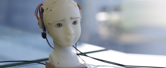 Создан робот, который может копировать человеческую мимику