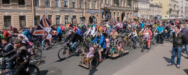 В Петербурге в День города состоится Большой велопарад