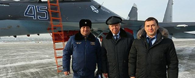Истребитель Су-30СМ морской авиации ВМФ РФ назвали в честь Иркутска