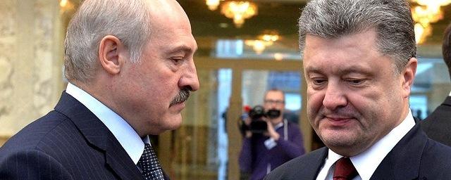 Порошенко и Лукашенко обсудили по телефону ситуацию в Донбассе