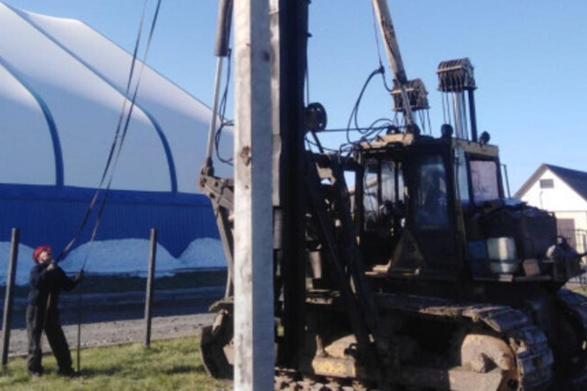 В Доволенском районе НСО заложили фундамент спорткомплекса с залами для командных игр