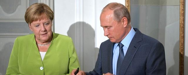 Путин обсудил с Меркель итоги «нормандского саммита» по телефону