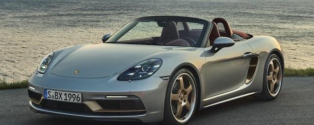 Porsche выпустил спецверсию Boxster к 25-летию модели