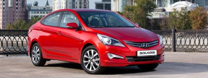 В России увеличены цены на Hyundai Solaris