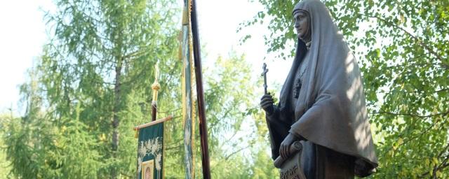 В Перми открыли памятник княгине Елизавете Федоровне