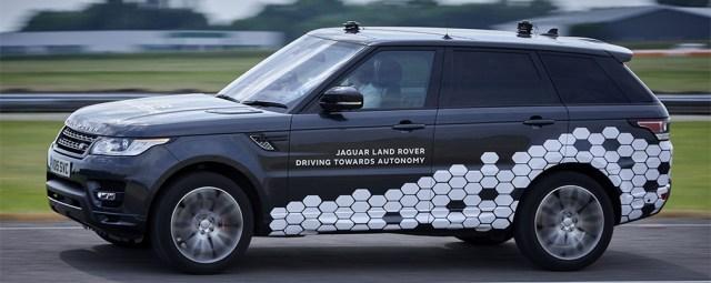 Компания Jaguar Land Rover представила беспилотный внедорожник