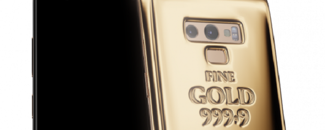 Caviar превратит смартфон Samsung Galaxy Note 9 в слиток золота