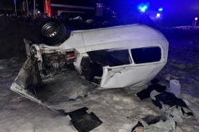 В Тульской области в ДТП с грузовиком пострадали два человека