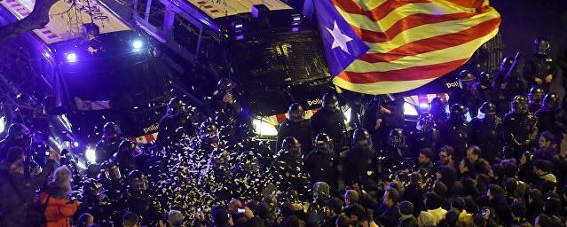 В Барселоне в ходе акций протеста пострадали 35 человек