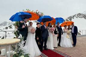 В Карачаево-Черкесии открылась высотная площадка для регистрации брака на фоне гор