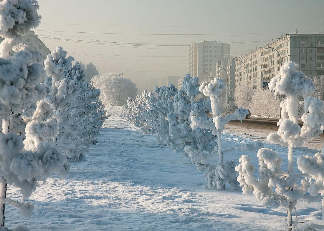 В Красноярске ожидается до -45 градусов