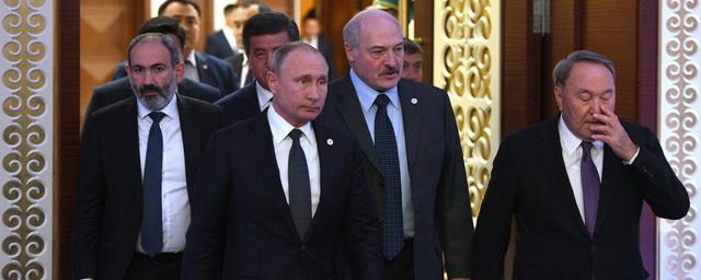 Пашинян потребует объяснений от Лукашенко и Назарбаева насчет ОДКБ