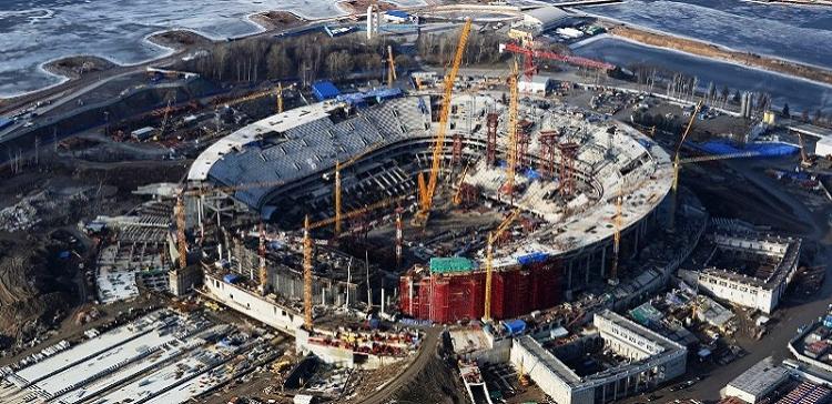 Строительство арены к ЧМ-2018 в Калининграде отстает от графика