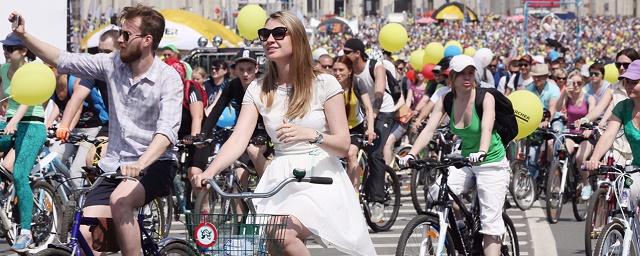 В Москве 28 мая организуют Всероссийский велопарад