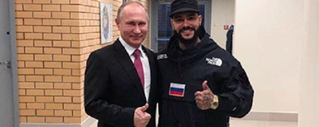 Снимок Тимати с Путиным набрал в Instagram 1,3 млн лайков