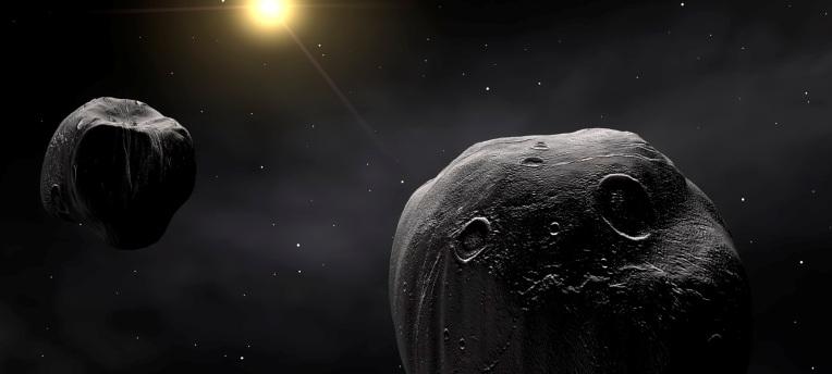 В канун Нового года к Земле приблизятся два астероида