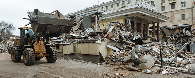 Мэрия Москвы опубликовала список из 107 объектов для сноса