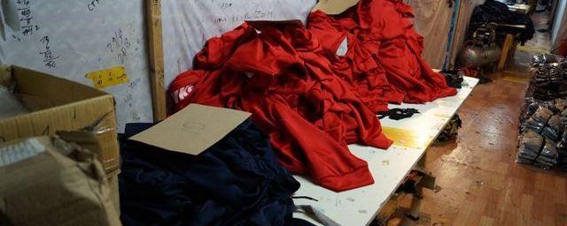 В Истре полиция ликвидировала три подпольных швейных цеха