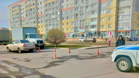 В российском городе ребенка сбил водитель LADA Priora без прав
