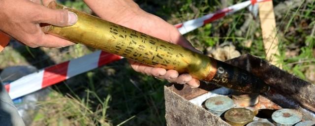 В Севастополе обнаружили склад боеприпасов времен войны