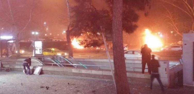 В центре Анкары 15 человек погибли в результате взрыва