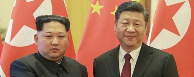 Лидер Северной Кореи прилетел в Пекин