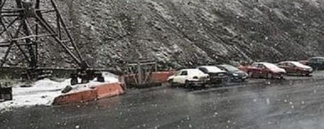 Жителей Норильска «порадовал» снег, выпавший в середине июля