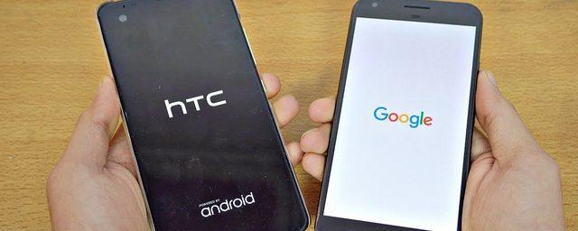 Google потратит на покупку части бизнеса HTC $1 млрд