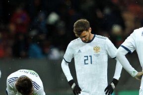 Сборная России по футболу опустилась на 36-е место в рейтинге ФИФА