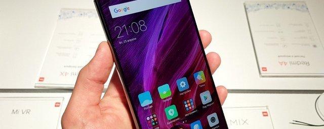 В России стартовали продажи безрамочного смартфона Xiaomi Mi Mix