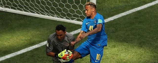 Сборная Бразилии в дополнительное время обыграла Коста-Рику
