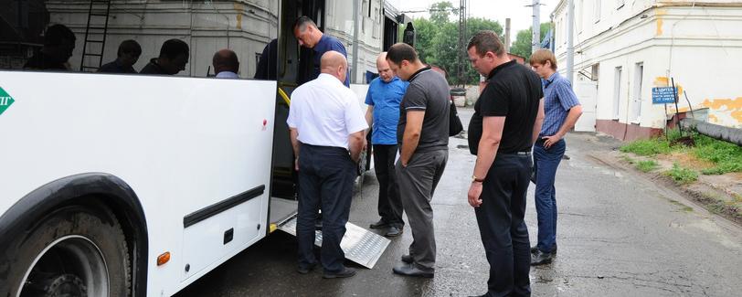 В Тамбов прибыли шесть низкопольных автобусов большой вместимости