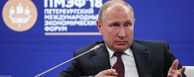 Путин озвучил справедливую стоимость барреля нефти