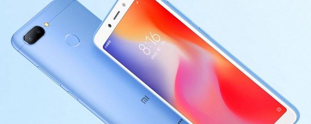 Xiaomi показала бюджетные смартфоны Redmi 6 и 6a