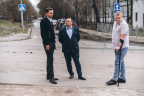 Андрей Булгаков проверил содержание улиц и ямочный ремонт в Щелкове