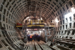 Рабочий умер во время прокладки новой ветки петербургского метро