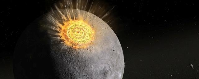Ученые обнаружили на Луне следы падения зародыша планеты