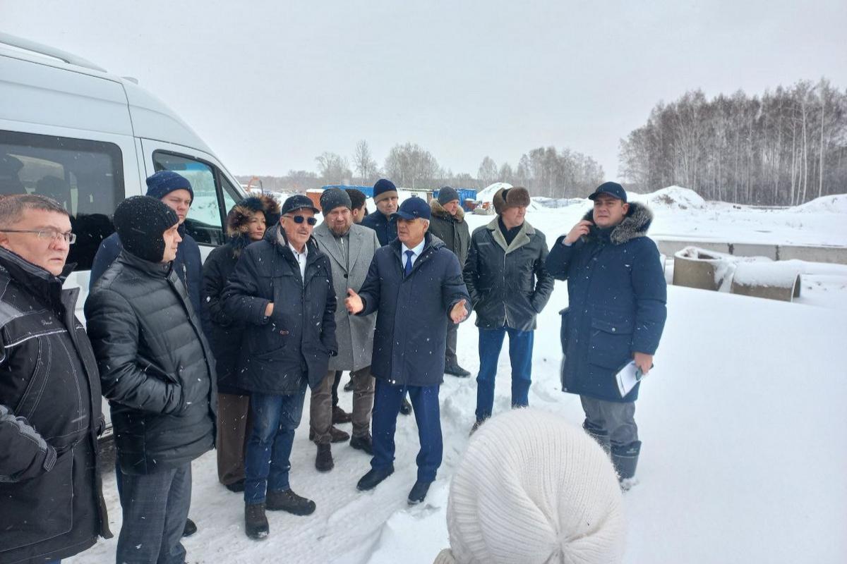 «Пример того, как надо строить»: новосибирские депутаты оценили ход строительства «Клюквенного»