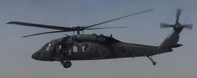 В США пять человек пропали после крушения военного вертолета